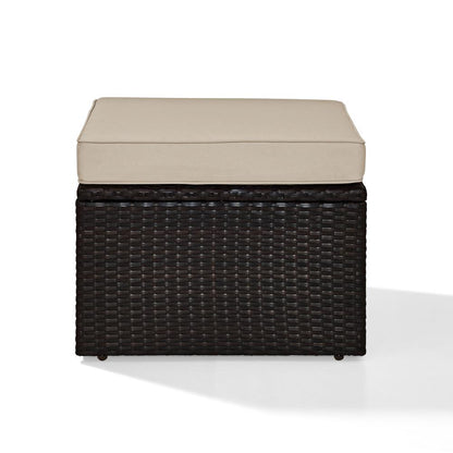 Palm Harbor Wicker Outdoor Ottoman