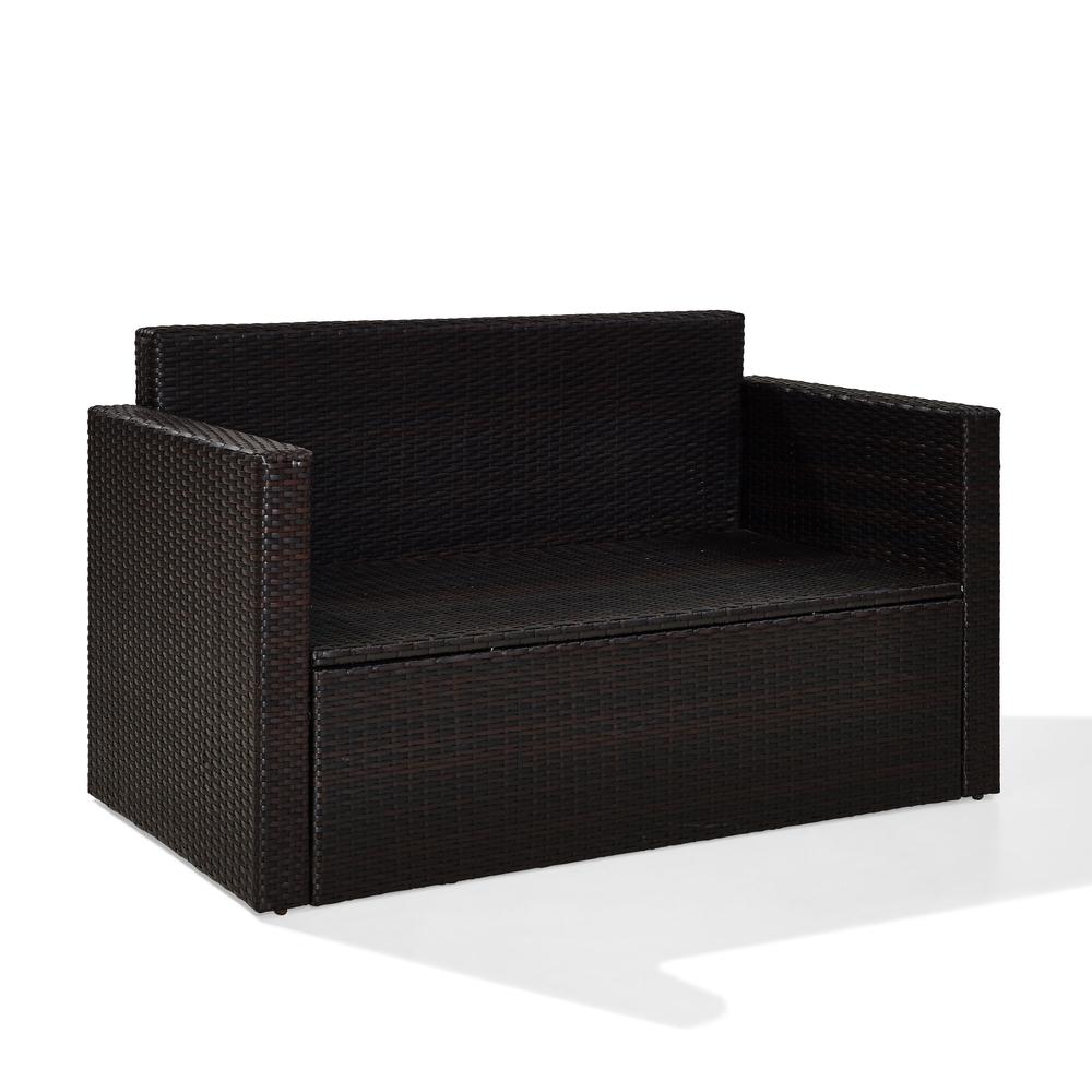 Palm Harbor Wicker Outdoor Loveseat