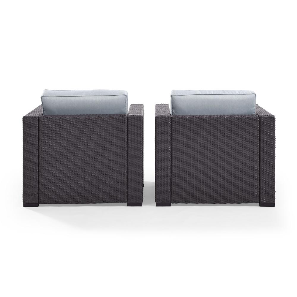 Biscayne 2Pc Wicker Outdoor Chair Set - 2 Chairs