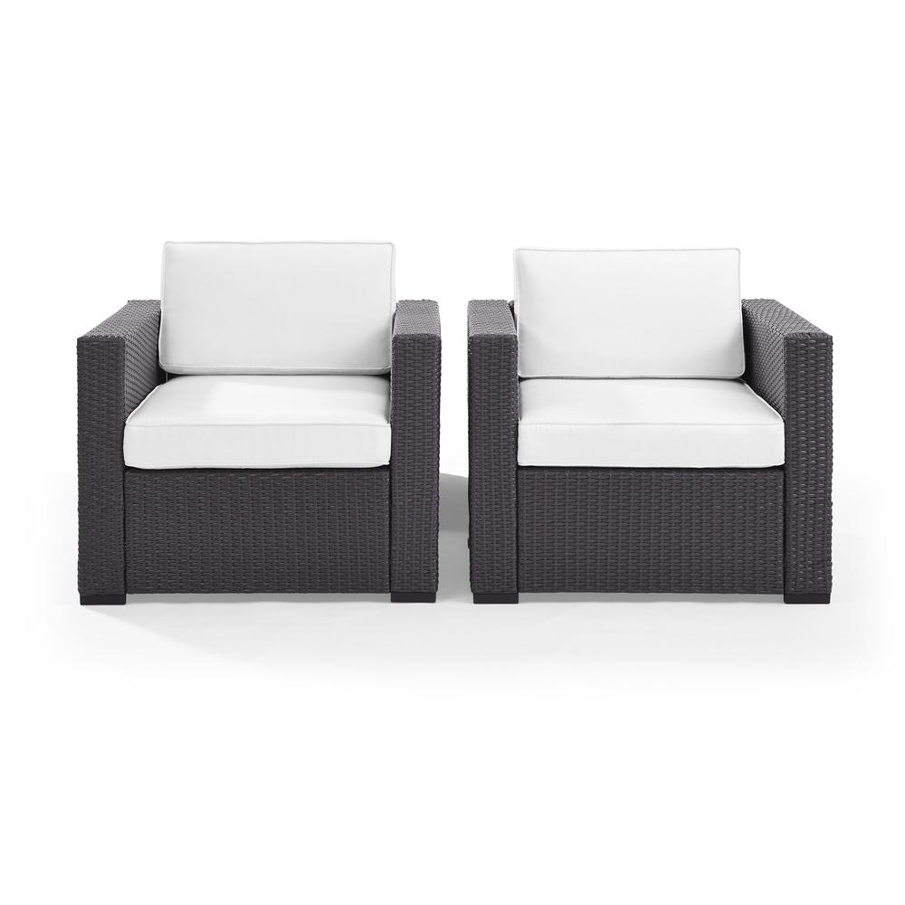 Biscayne 2Pc Wicker Outdoor Chair Set - 2 Chairs