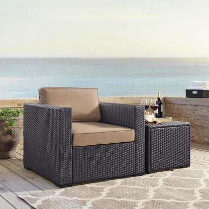 Biscayne Wicker Outdoor Chair