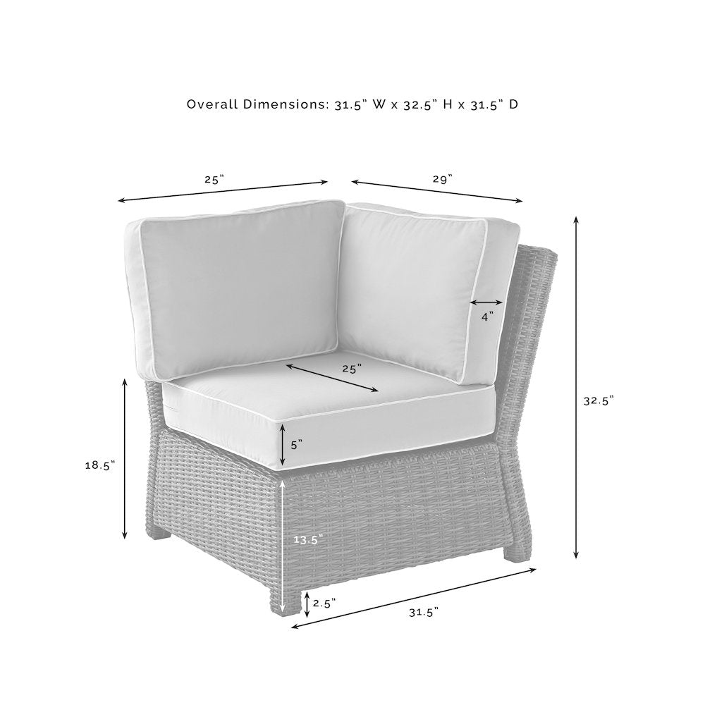 4Pc Outdoor Sectional Set W/Fire Table, Right & Left Loveseat, Corner Chair