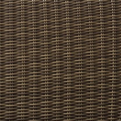 Bradenton 2Pc Wicker Outdoor Chair Set - Armchair & Ottoman