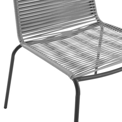 Fenton 5Pc Wicker Outdoor Dining Set - Table & 4 Chairs