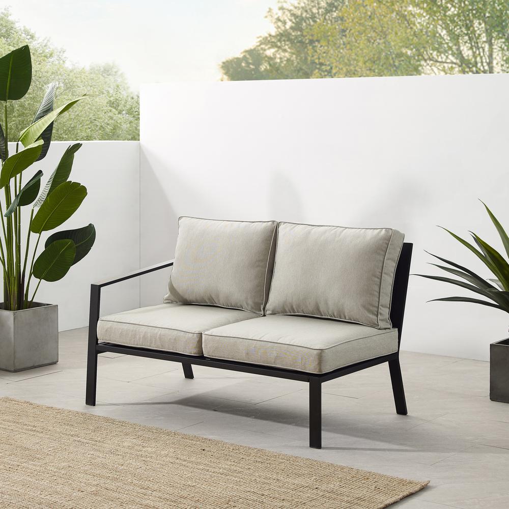Clark Outdoor Sectional Left Side Loveseat