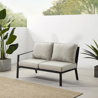 Clark Outdoor Sectional Left Side Loveseat
