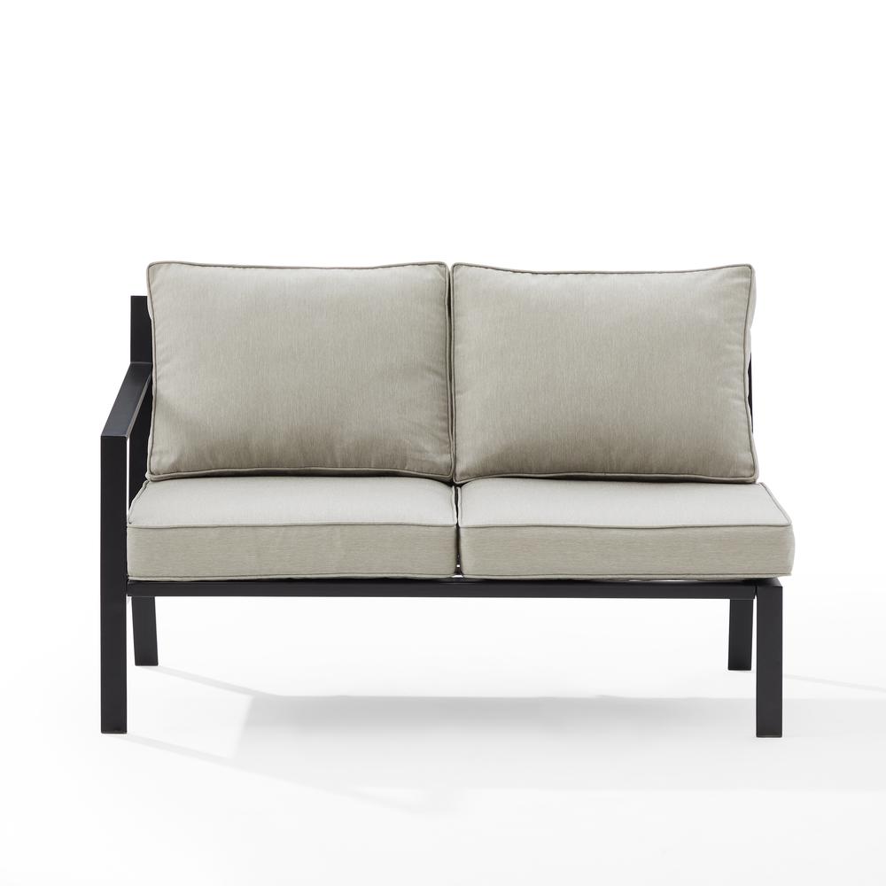 Clark Outdoor Sectional Left Side Loveseat