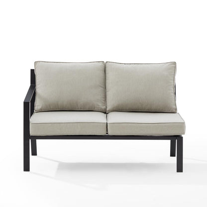 Clark Outdoor Sectional Left Side Loveseat