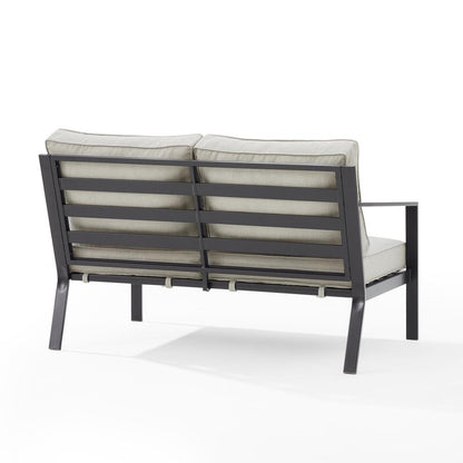 Clark Outdoor Sectional Left Side Loveseat