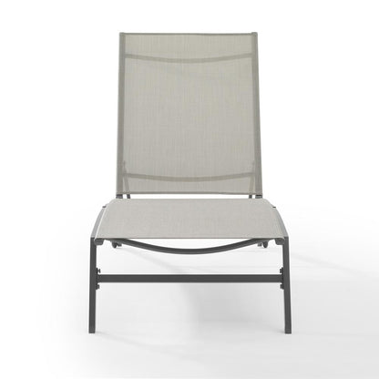 Weaver 2-Piece Outdoor Chaise Lounge Set - 2 Lounge Chairs
