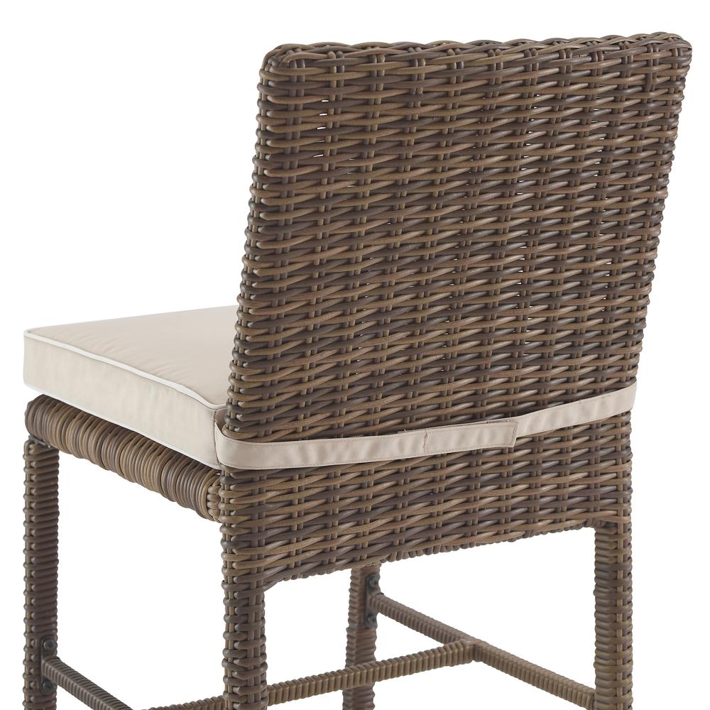 Bradenton 2Pc Wicker Outdoor Dining Chair Set - 2 Dining Chairs