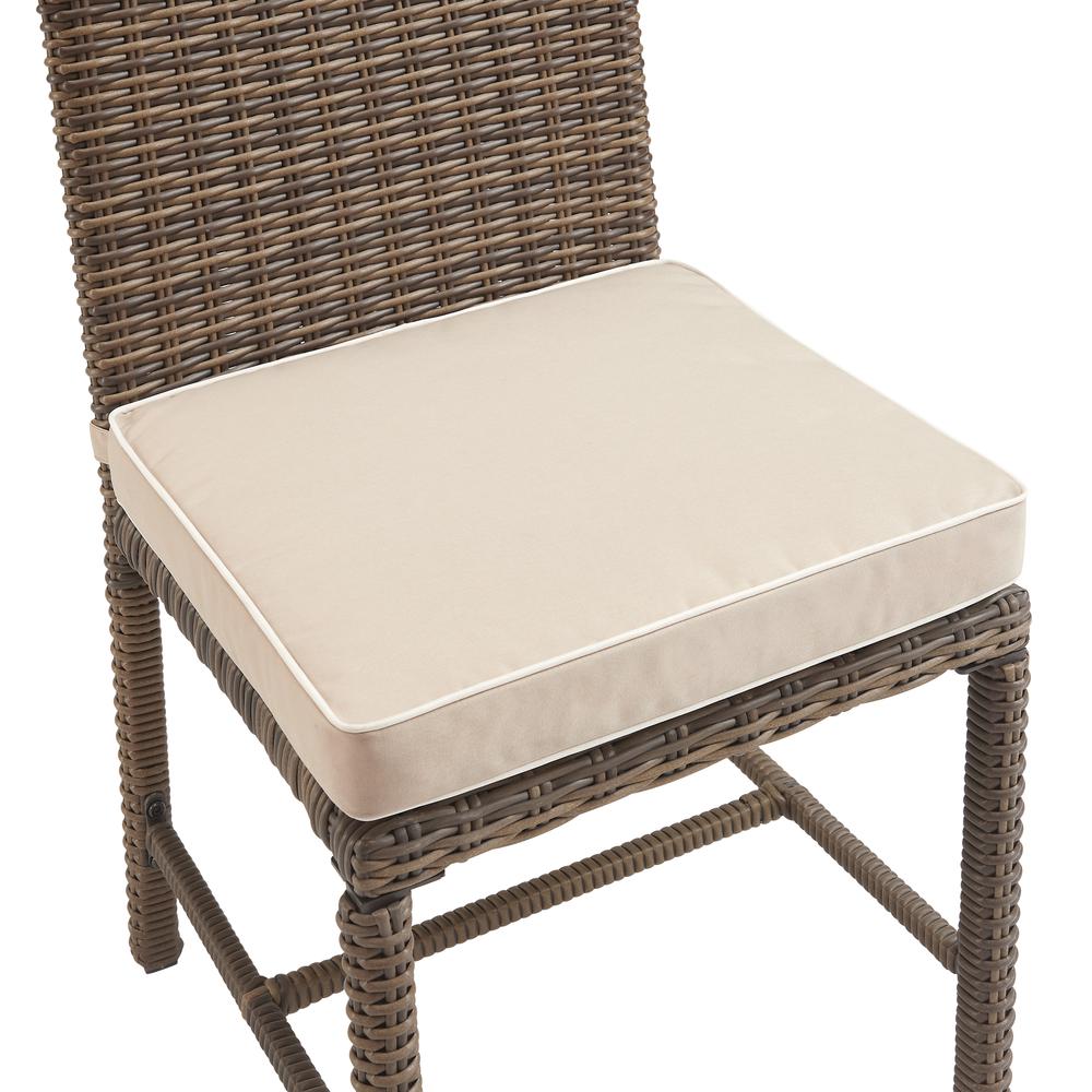 Bradenton 2Pc Wicker Outdoor Dining Chair Set - 2 Dining Chairs