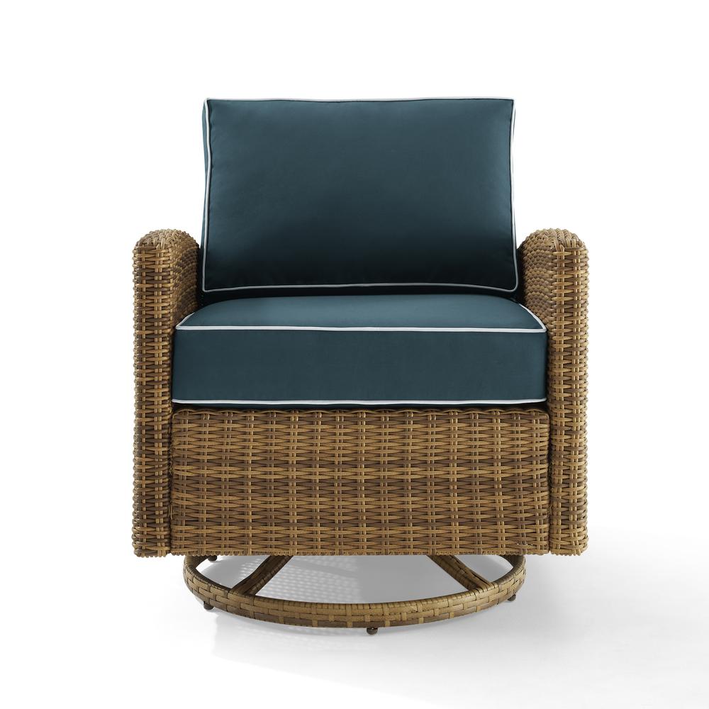 Bradenton Wicker Swivel Rocker Outdoor Chair