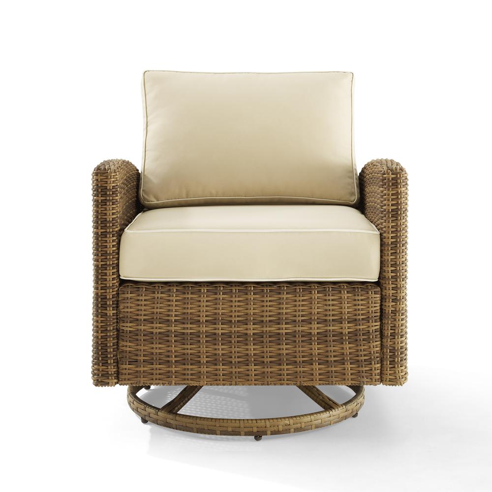Bradenton Wicker Swivel Rocker Outdoor Chair