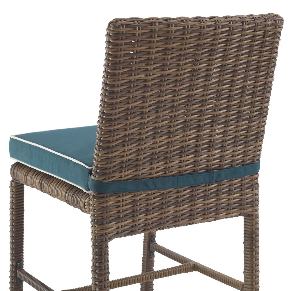 Bradenton 5Pc Wicker Outdoor Dining Set - Dining Table & 4 Dining Chairs