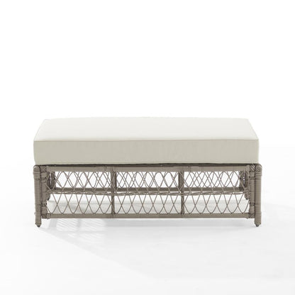 Thatcher Wicker Outdoor Coffee Table Ottoman