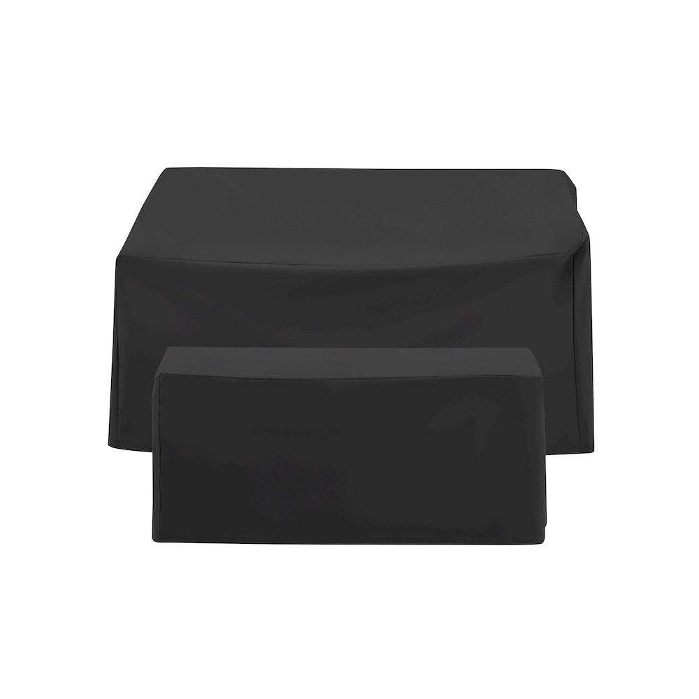2Pc Outdoor Furniture Cover Set - Loveseat & Coffee Table