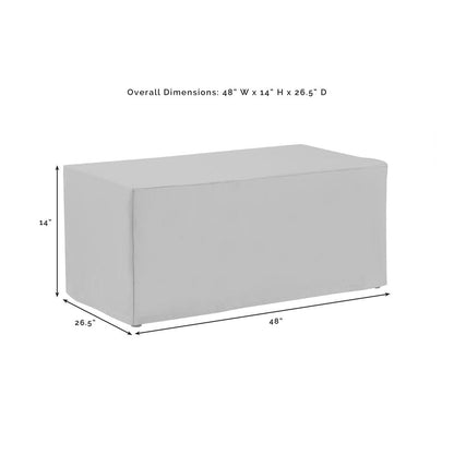2Pc Outdoor Furniture Cover Set - Sofa & Coffee Table