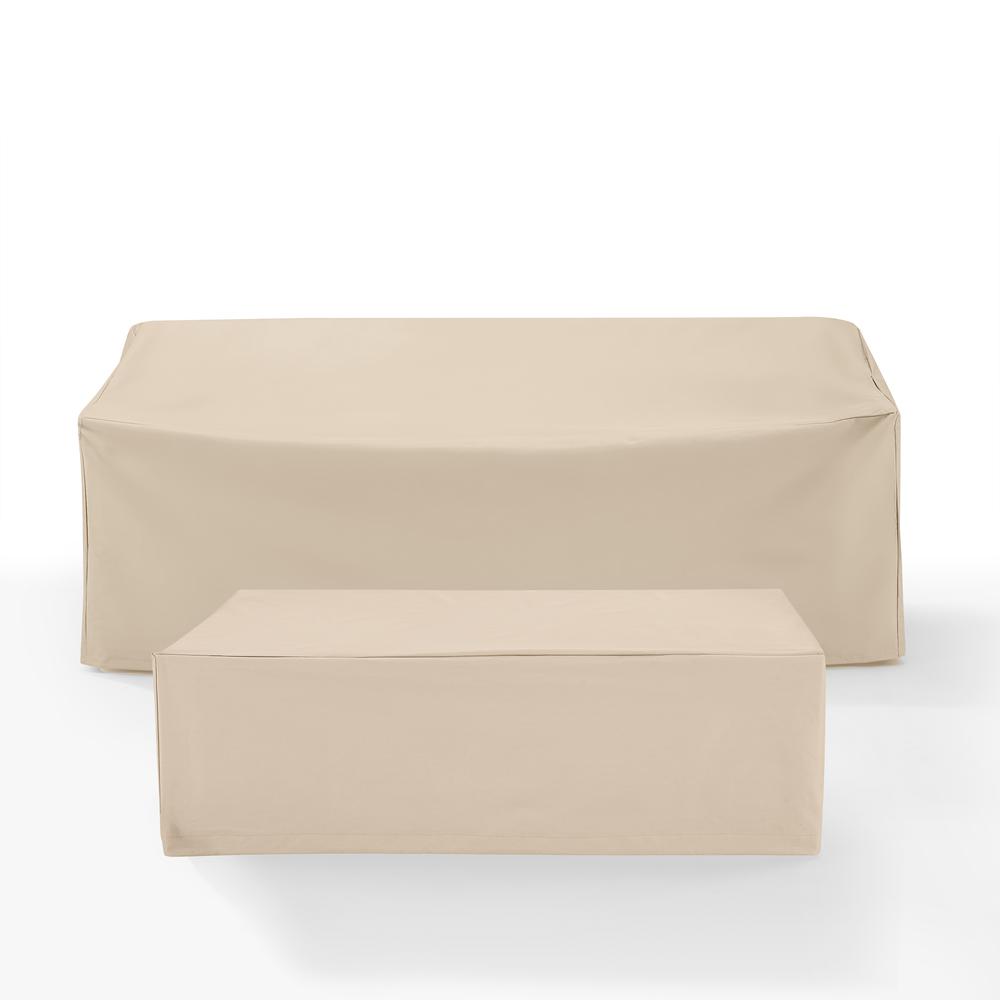 2Pc Outdoor Furniture Cover Set - Sofa & Coffee Table