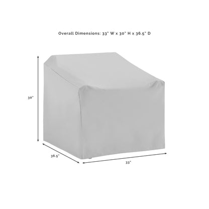 3Pc Outdoor Furniture Cover Set - 2 Chairs & 1 Sofa