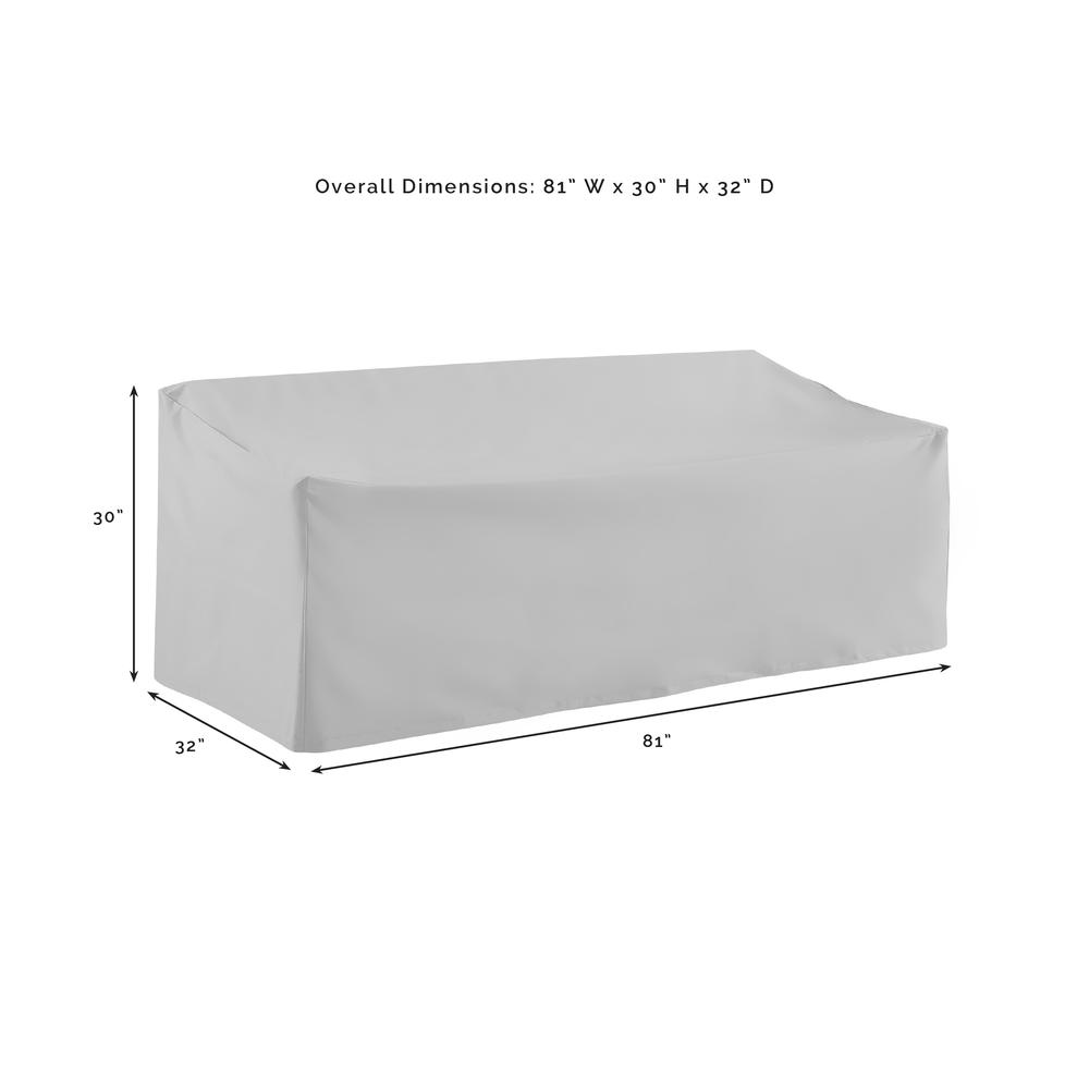 4Pc Outdoor Furniture Cover Set - 2 Chairs, 1 Sofa, & 1 Side Table