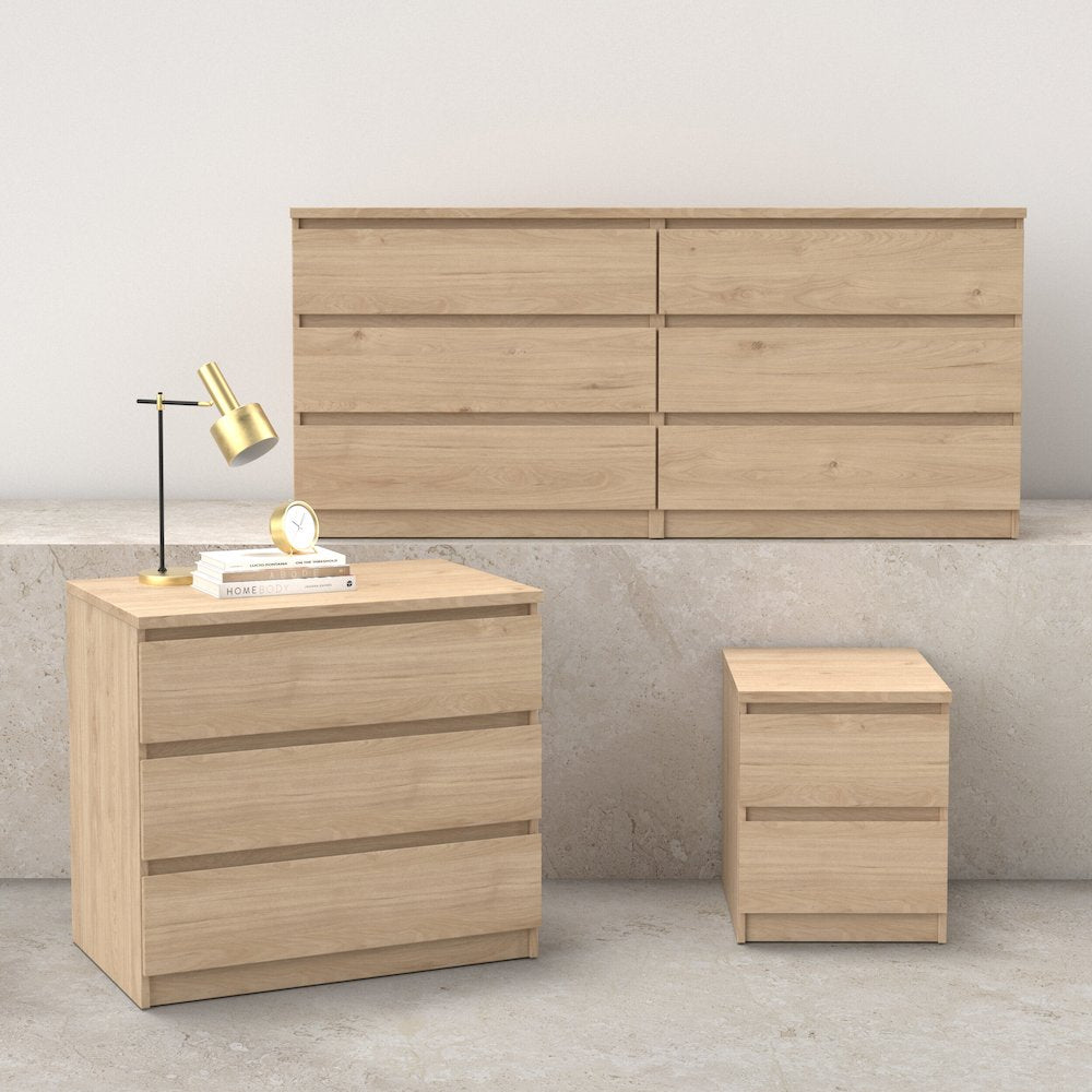 Scottsdale 3-Piece Bedroom Set, Jackson Hickory