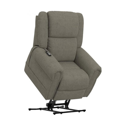 Paradise Power Lift Lay Flat Recliner with Power Headrest in Granite color