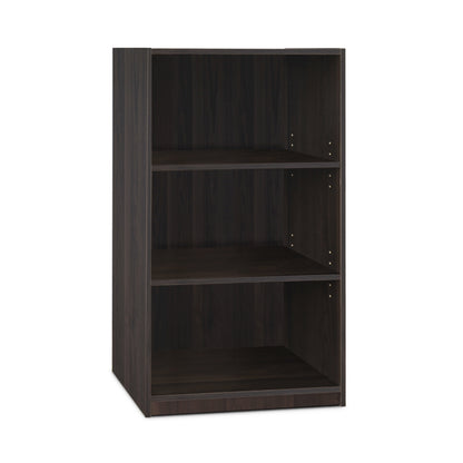 JAYA Simple Home 3-Shelf Bookcase, CC Espresso