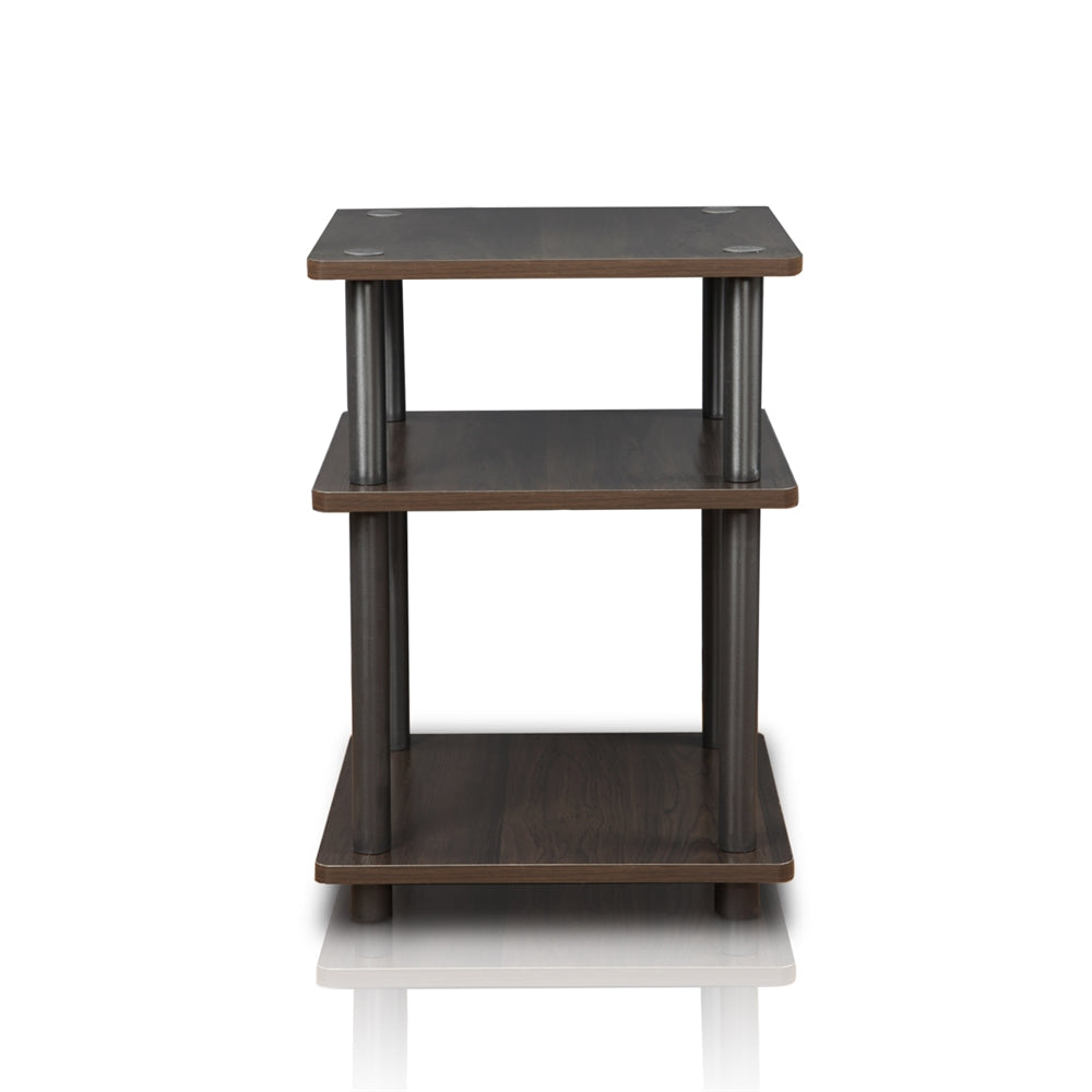 Turn-N-Tube Easy Assembly Multipurpose Shelf, Espresso