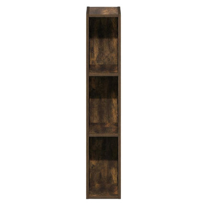 Engineered Wood bookcase in finish with adjustable shelves for versatile storage