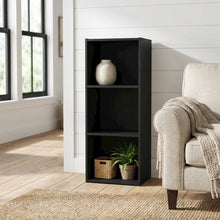 3-Tier Open Shelf Bookcase with Sturdy Engineered Wood Construction