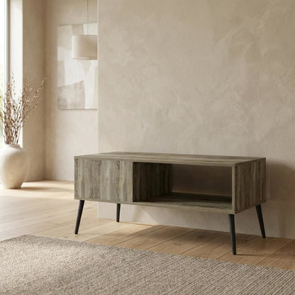 Engineered Wood Mid Century TV Stand for TVs Up to 40 with Engineered Wood Legs