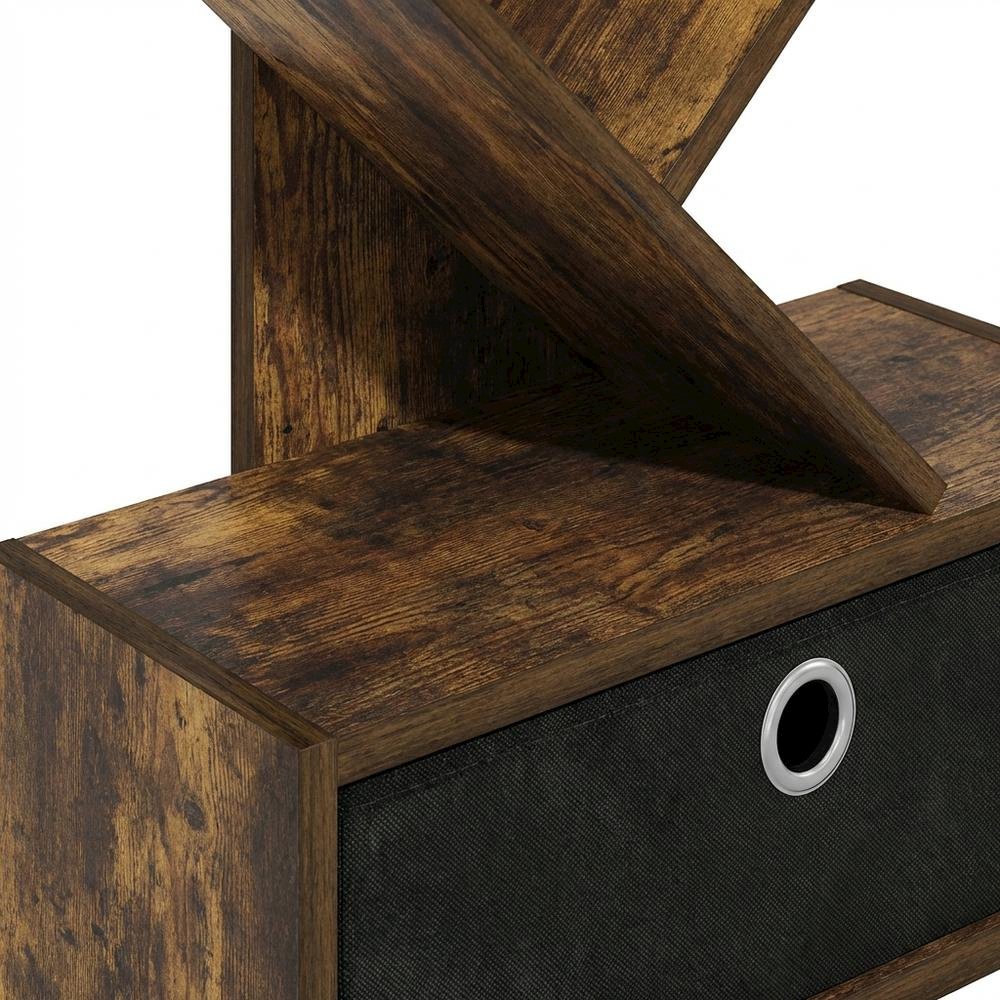Engineered Wood bookcase with spacious shelves and sturdy construction