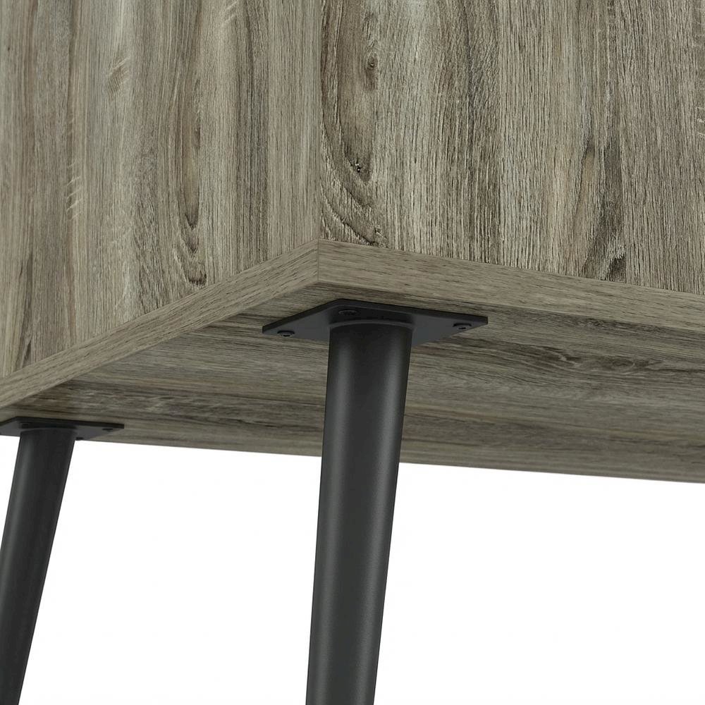 Engineered Wood Mid Century TV Stand for TVs Up to 40 with Engineered Wood Legs