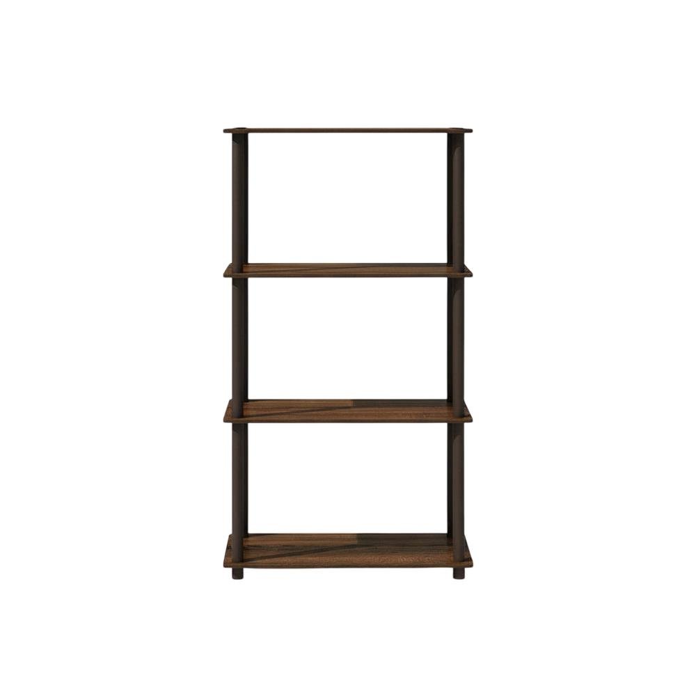 Engineered Wood bookcase with versatile storage for home or office use