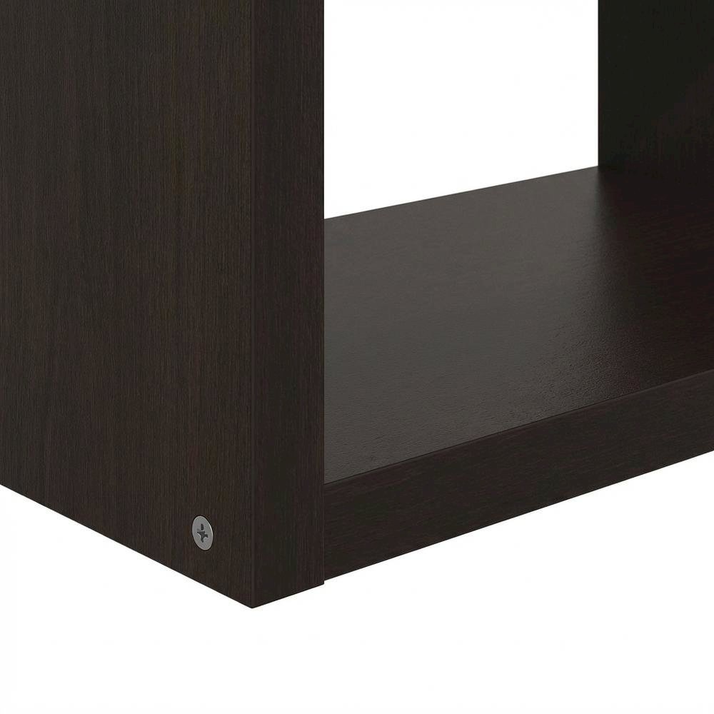 Engineered Wood bookcase with open shelves for versatile storage