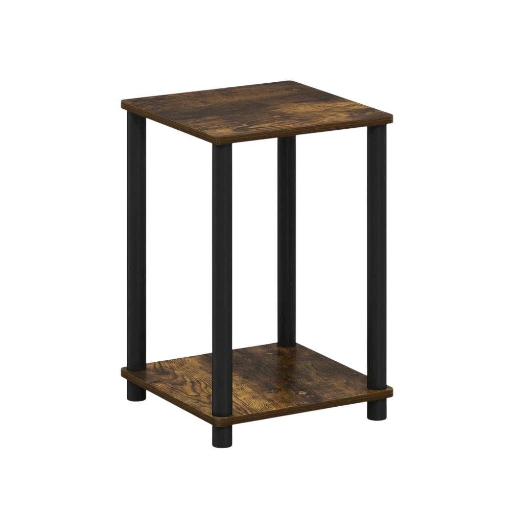 Finish End Table with Modern Design