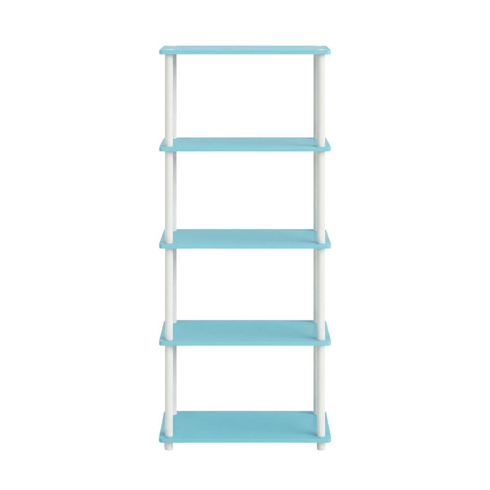 Engineered Wood Bookcase with Open Shelves and Durable Construction