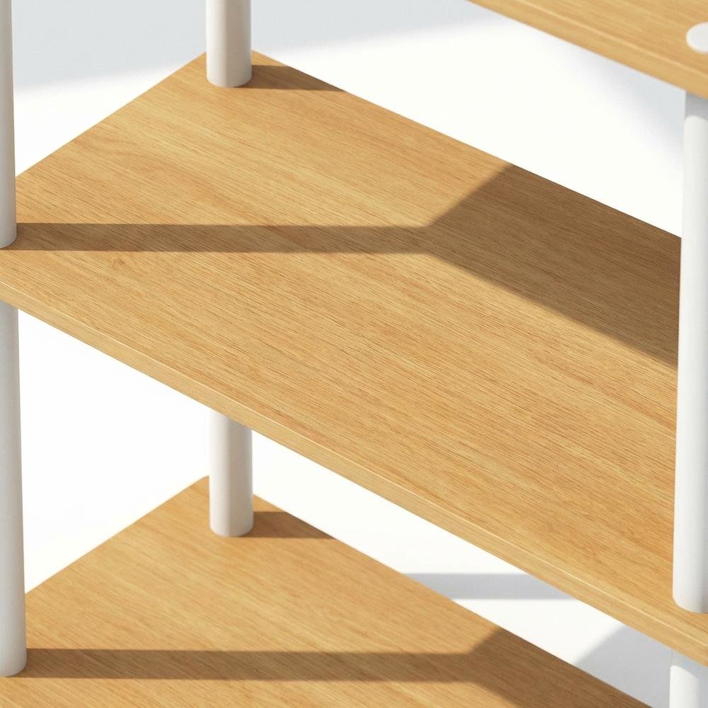 Engineered Wood bookcase with modern design for living room or office storage