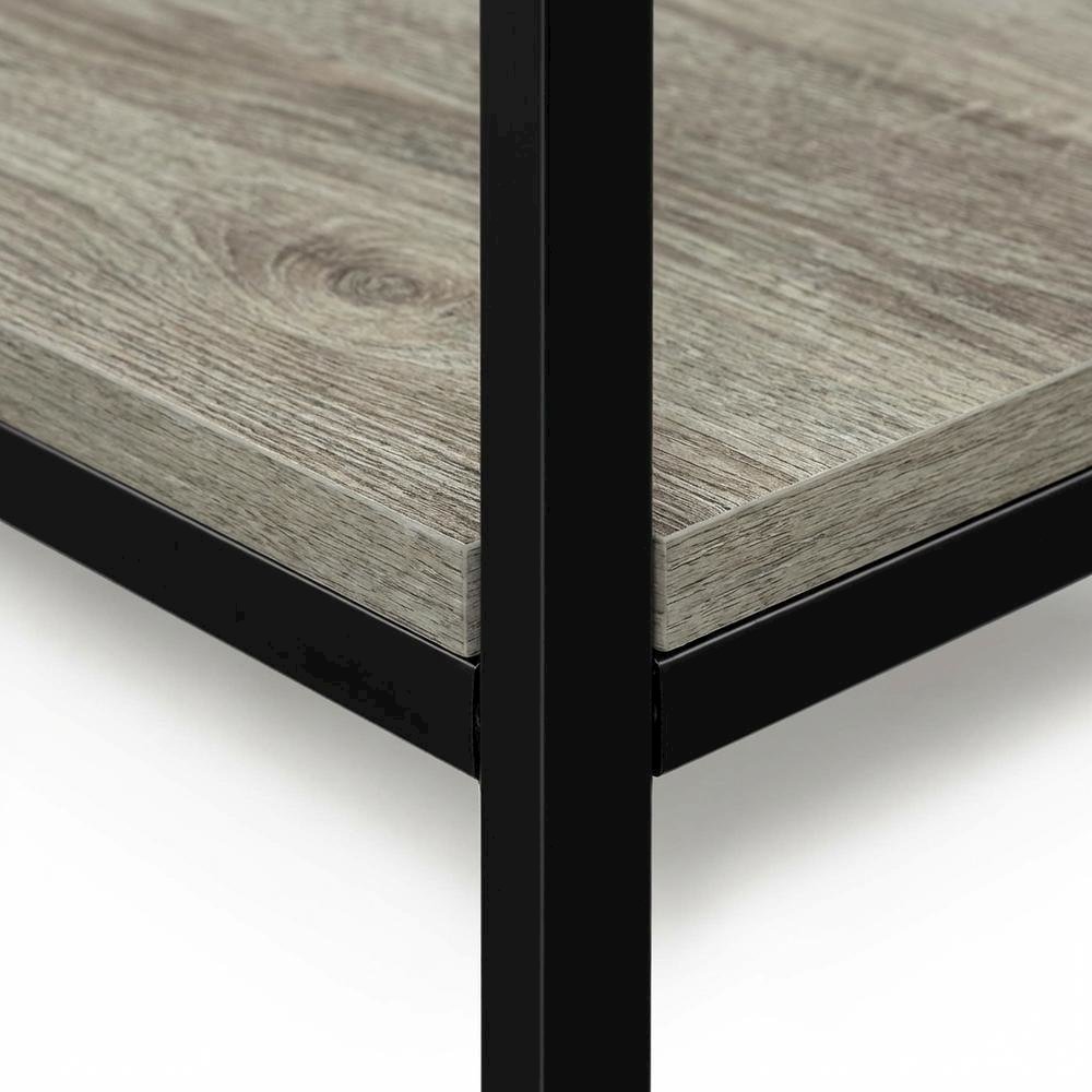 Metal Frame End Table for Living Room or Bedroom