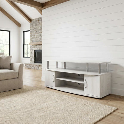 Engineered Wood entertainment center for TVs up to 55 inches