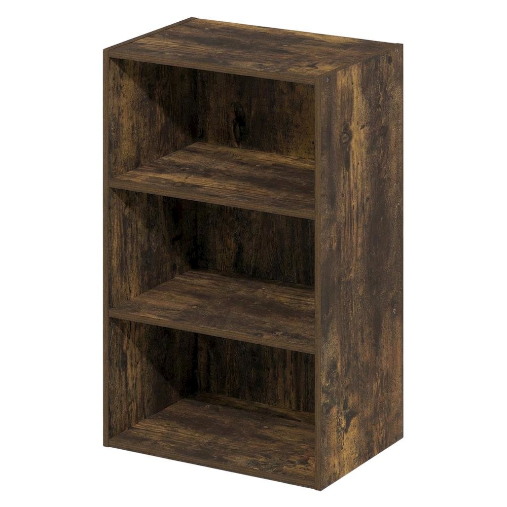 Engineered Wood bookcase with simple design and sturdy structure
