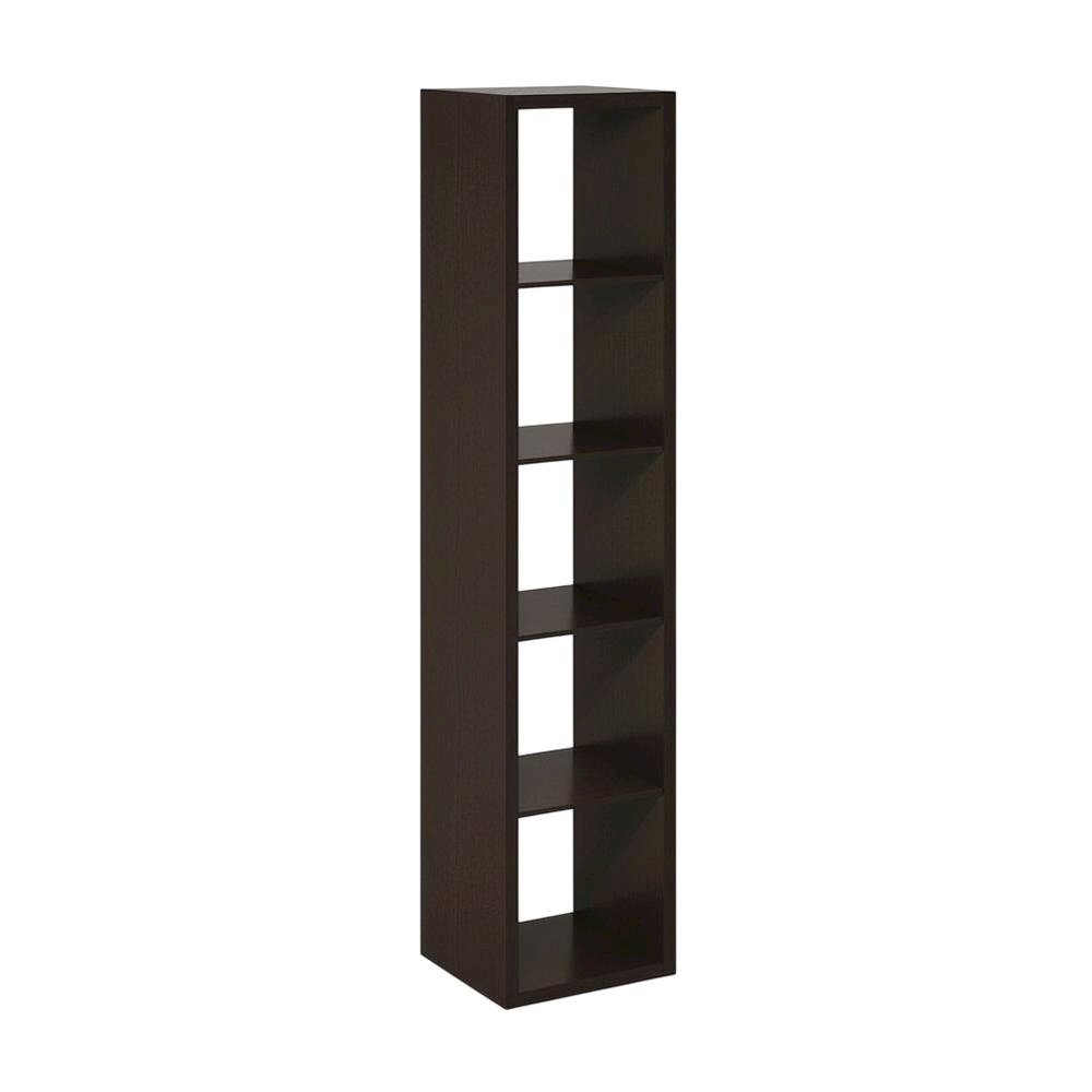 Engineered Wood bookcase with modern design for living room storage