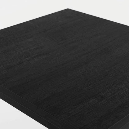 Americano-colored end table with modern design and durable construction