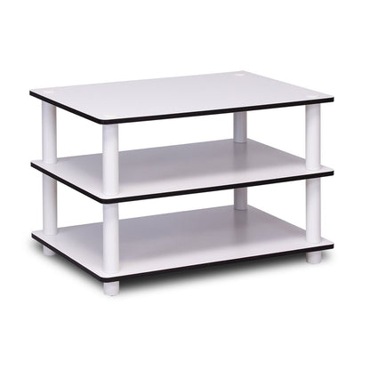 Just 3-Tier No Tools Coffee Table, White