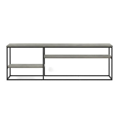 Engineered Wood TV Stand for Up to 78-Inch Screens with Storage Space