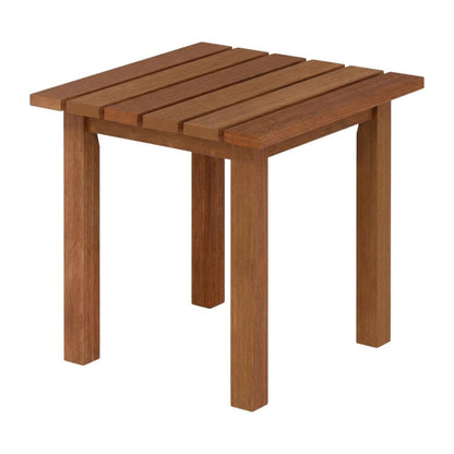 Oil Outdoor Patio End Table In Finish For Garden, Porch