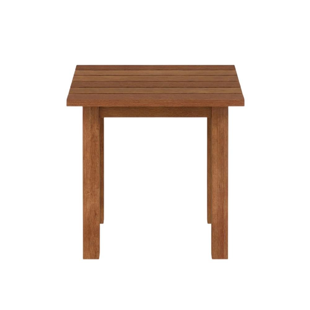 Oil Outdoor Patio End Table In Finish For Garden, Porch