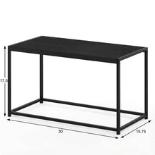 Americano Modern Coffee Table with Storage Shelf and Compact Design