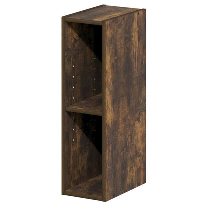 Bookshelf with Engineered Wood Finish for Living Room Storage